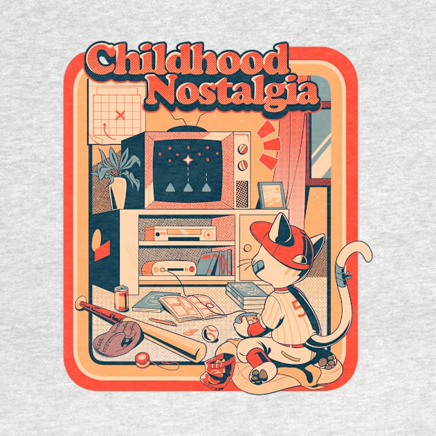 Childhood Nostalgia Orange by Tobe Fonseca by Tobe_Fonseca